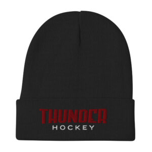 Thunder Embroidered Beanie