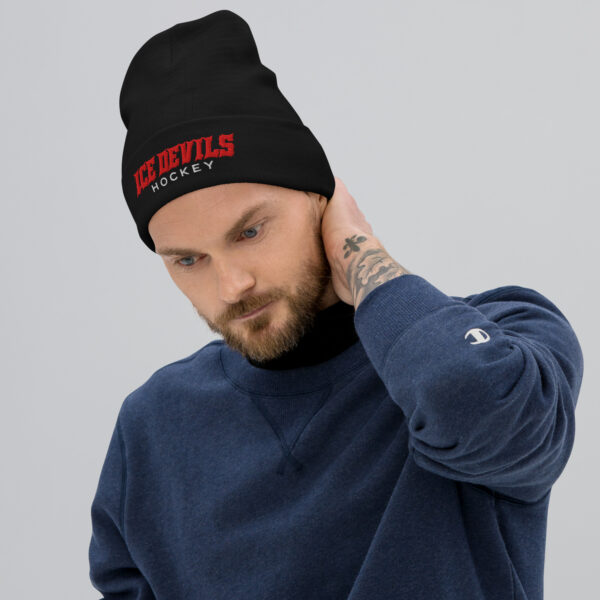 Ice Devils Embroidered Beanie