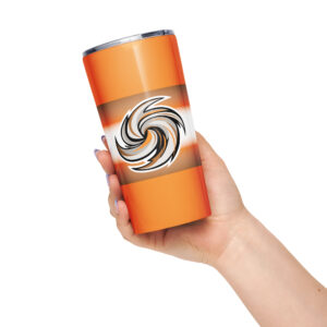 Cyclones Tumbler logo Side
