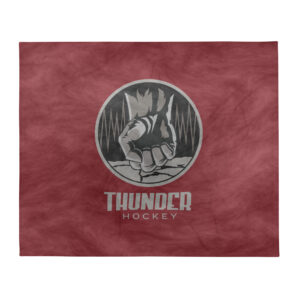 Thunder Maroon 50" x 60" Throw Blanket