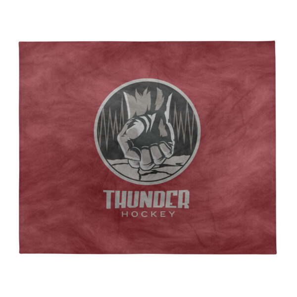 Thunder Maroon 50" x 60" Throw Blanket