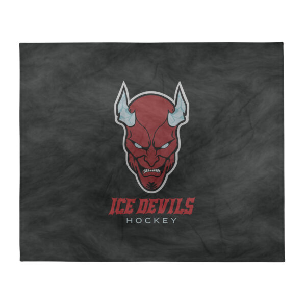 Ice Devils Throw Blanket