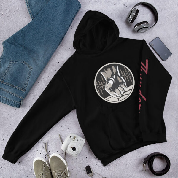 Thunder Gildan Unisex Hoodie - Image 4
