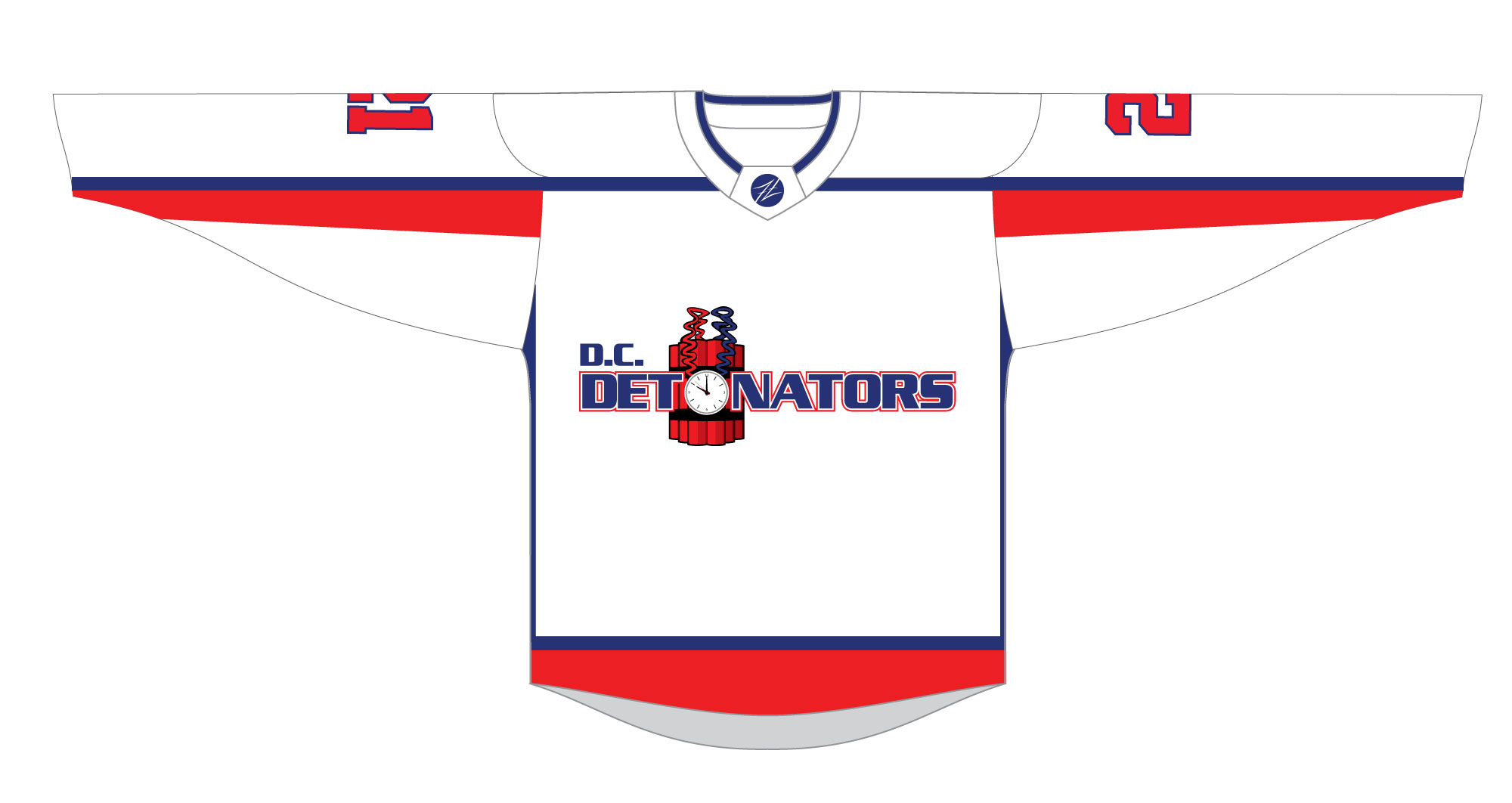 DC Detonators - Capitals Inspired Jersey