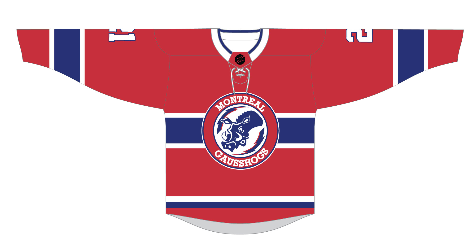 Montreal Gausshogs Hockey Jersey