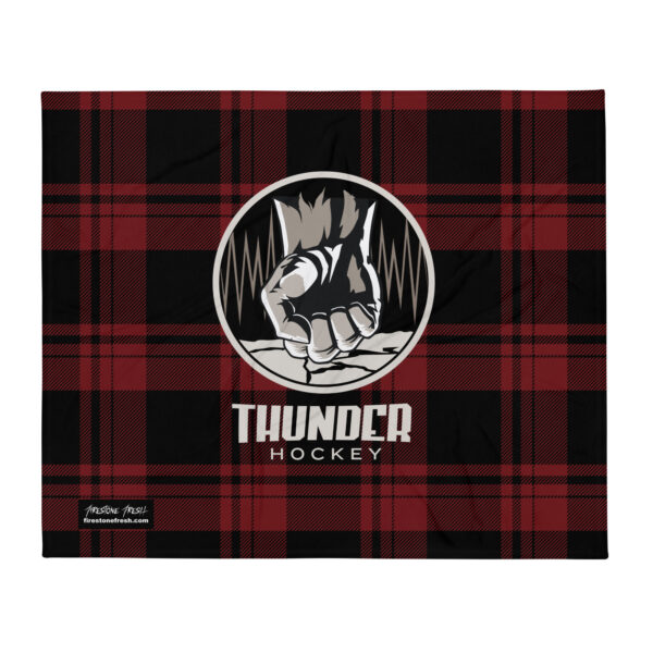 Thunder Tartan Throw Blanket