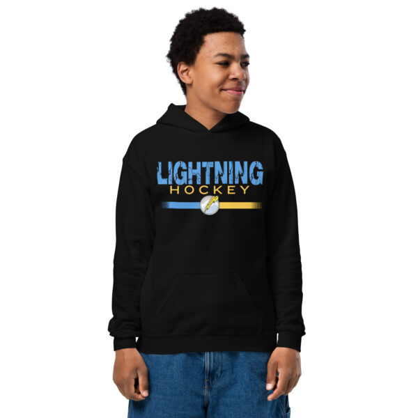 Lightning Youth Gildan heavy blend hoodie Design 2