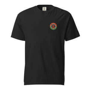 JagrBombs Circle Fron Vertical Name Back Comfort Colors T-shirt